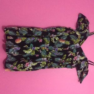 Forever 21 floral romper